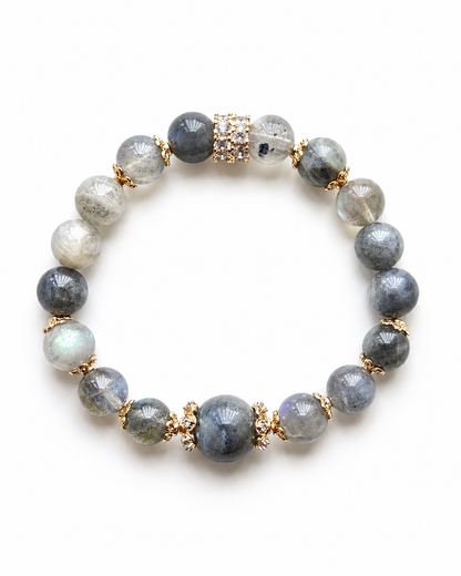 Smoke Moon Bracelet on white background