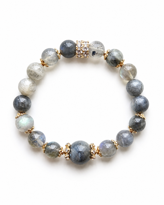 Smoke Moon Bracelet on white background