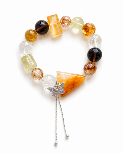 Honey Glow Bracelet on white background